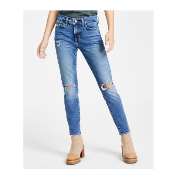 Lucky Brand Denim - Lucky Brand Ava Mid-Rise Blue Denim Jeans